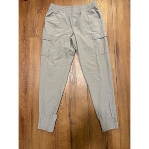 The North Face Women's 10 Gray Cargo Jogger Pants Nylon Stretch Hiking